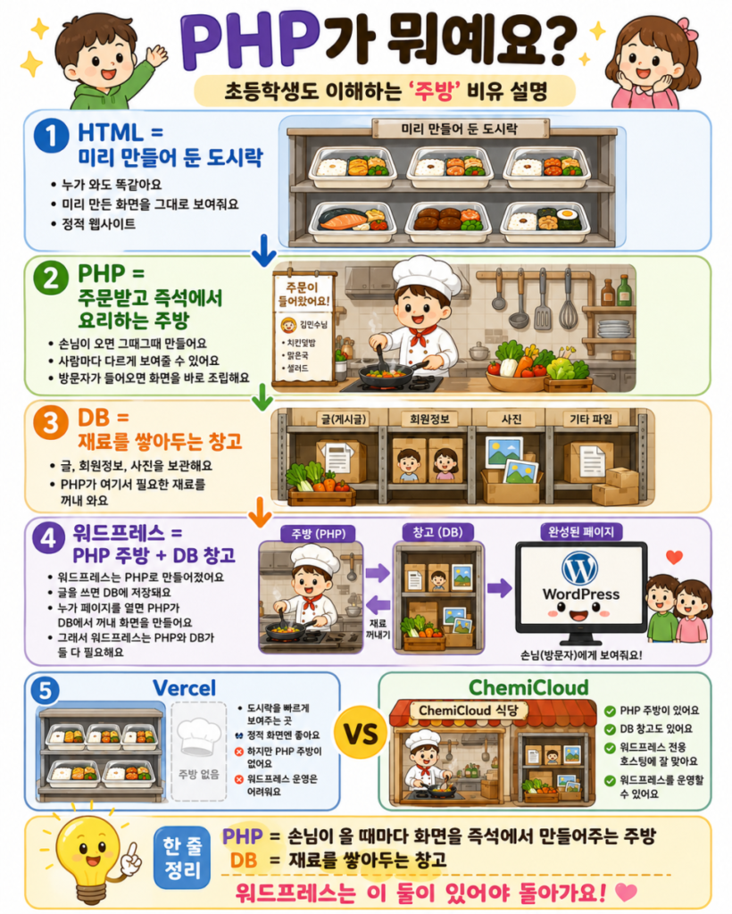 ChemiCloud 워드프레스 호스팅 설치 화면 1